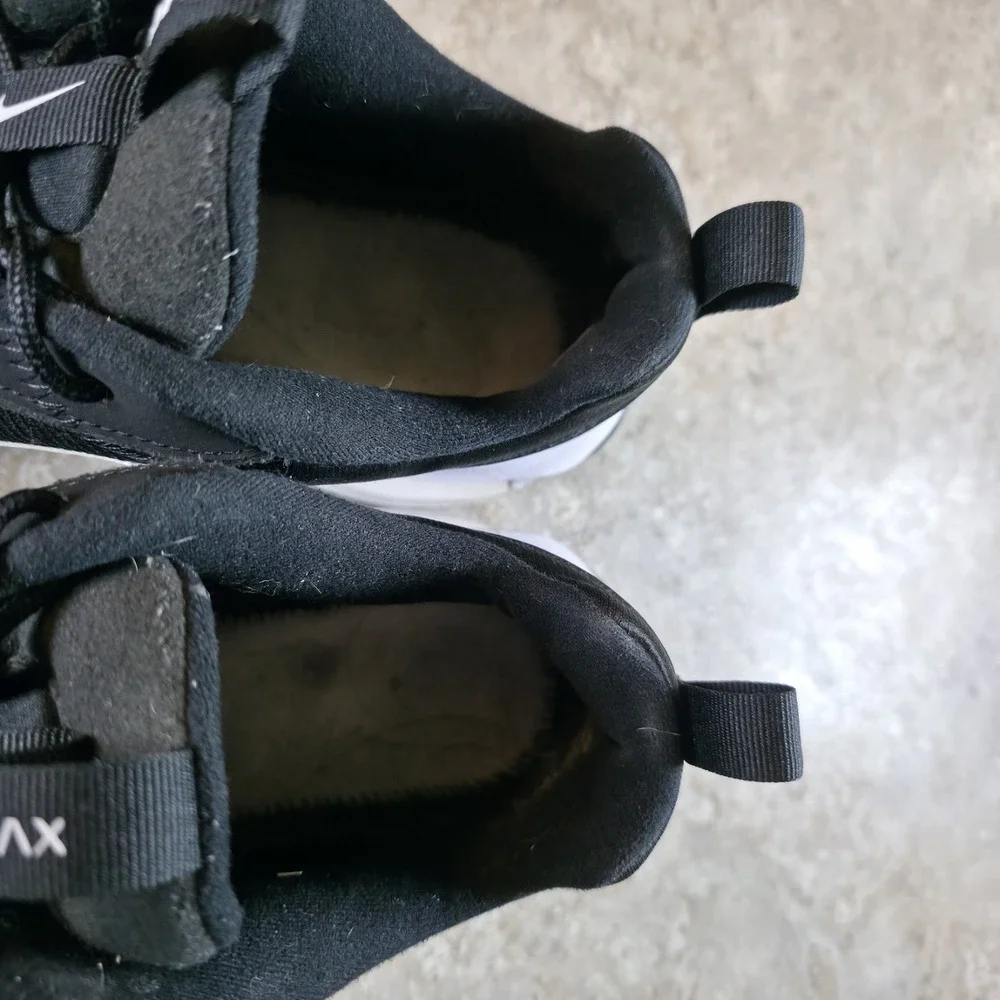 Nike Air Max Interlock Lite Black White Shoes Womens‎ 10 / Mens 8.5 *No Insoles*